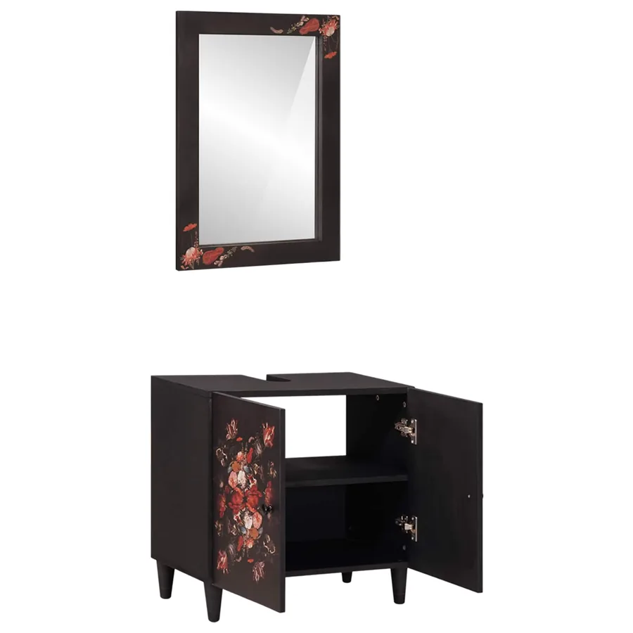 Ensemble de Meubles de Salle de Bain Montage mural 2 pcs - 2