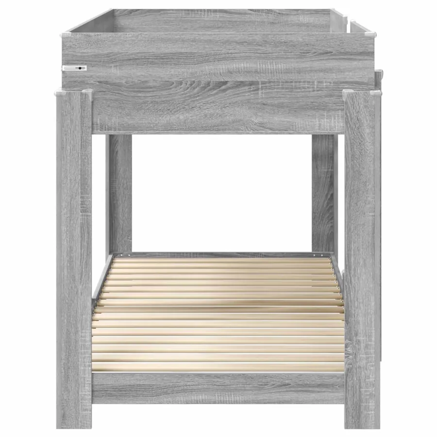 Lit Superposé pour Enfants Gris Sonoma 90 x 200 cm - 6