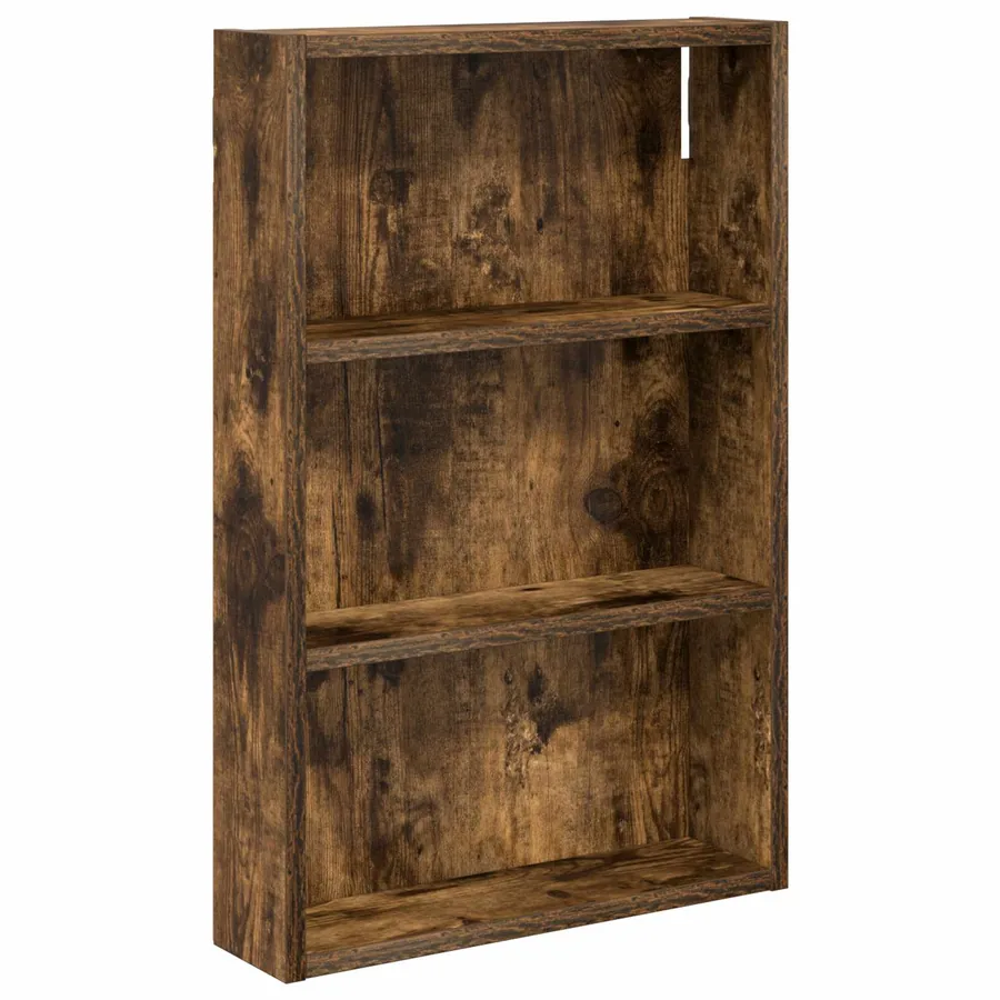 Armoire murale de salle de bain Chêne Fumé 40 x 10 x 60,5 cm - 2