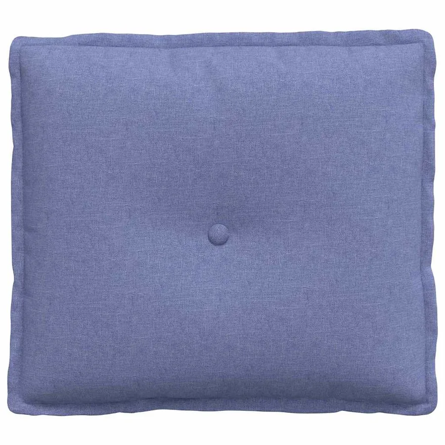 Coussin de Dos Bleu denim 50 x 19 x 45 cm tissu - 5