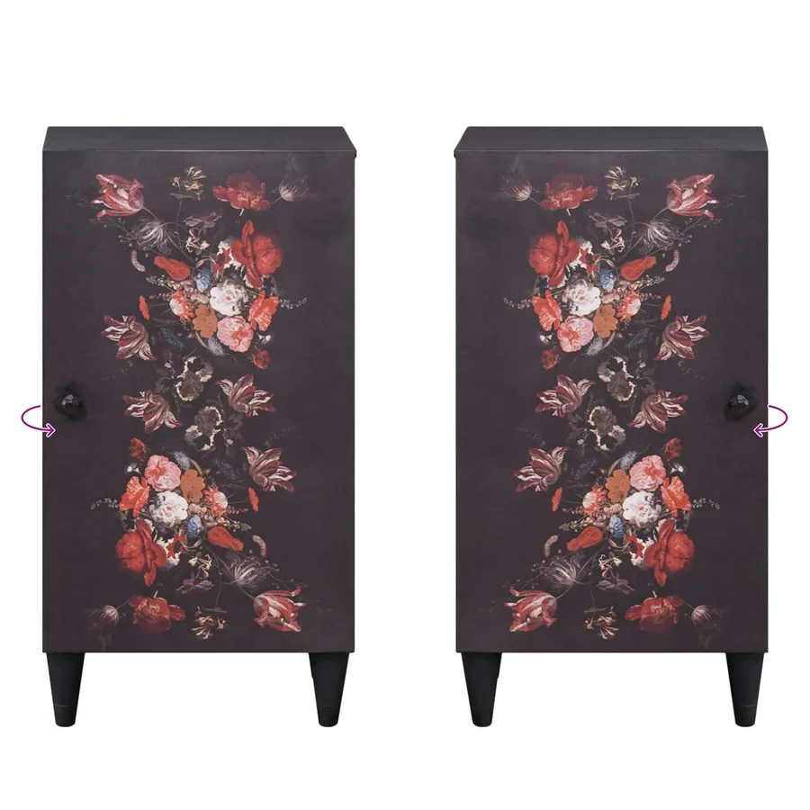 Armoires de rangement avec porte Multicolore 40 x 33,5 x 75 cm - 10