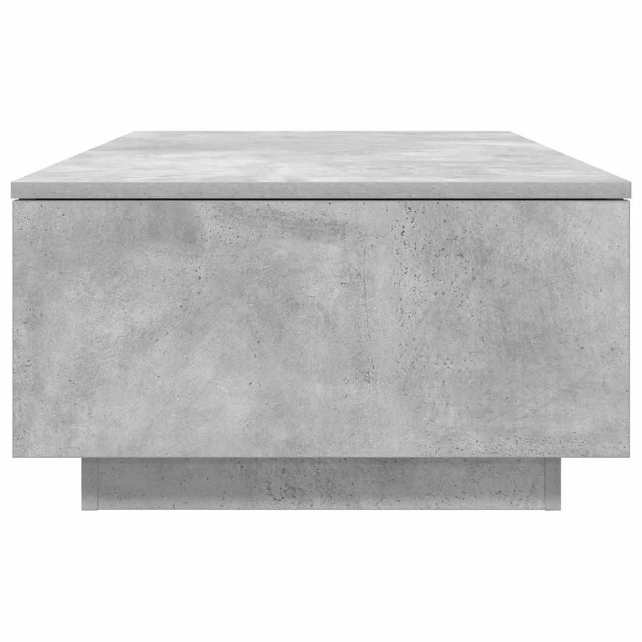 Table basse Gris béton 95 x 55 x 31 cm Bois d'ingénierie - 7