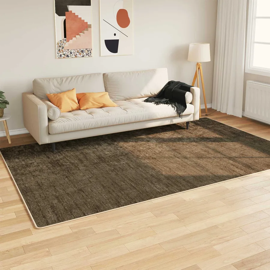 Coureur de Tapis MARSA Vert forêt 190 x 300 cm Polyester et PVC