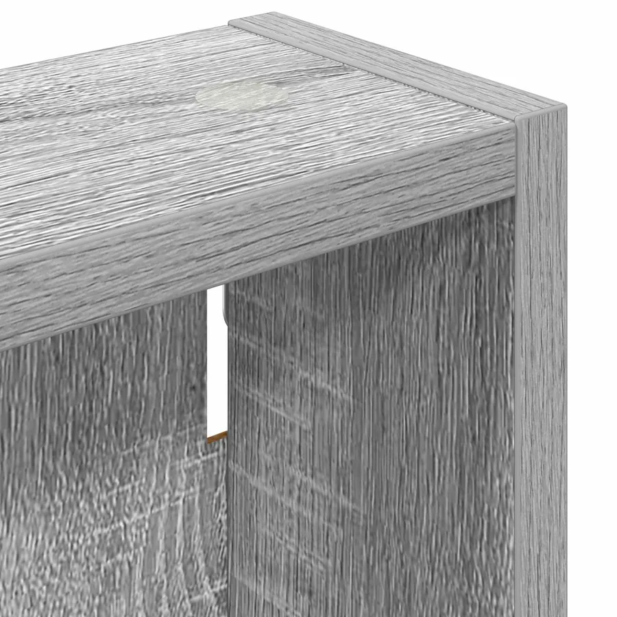 Armoire murale de salle de bain Gris Sonoma 20 x 10 x 60,5 cm - 9