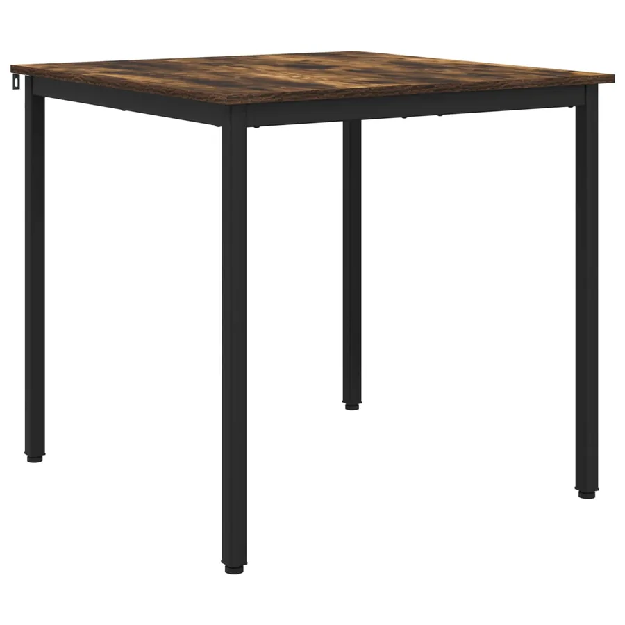 Table de salle à manger / Table de repas 80 x 80 x 75 cm MÉTAL - 2