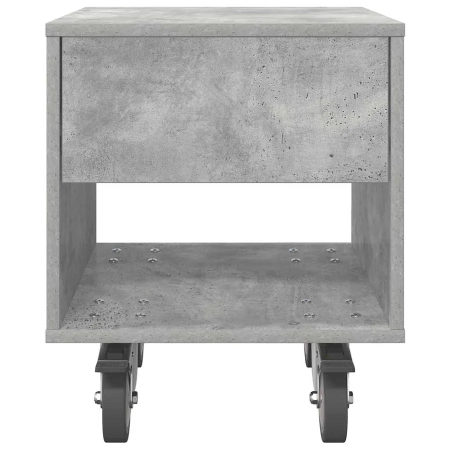 Table de chevet 2 pcs Gris béton 40,5 x 40 x 48 cm - 7