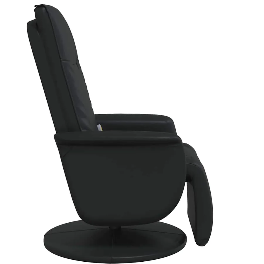 Fauteuil de massage pivotant Noir 71 x 90 x 105 cm Simili cuir - 6