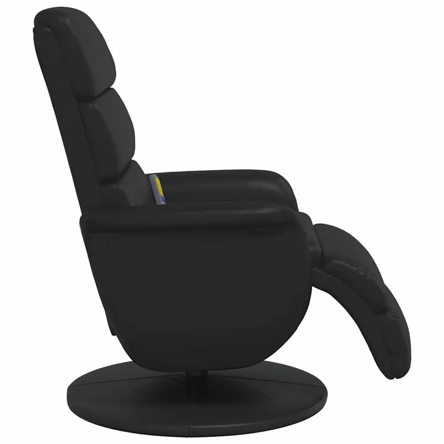 Fauteuil de massage inclinable Noir 71 x 98 x 106 cm - 6