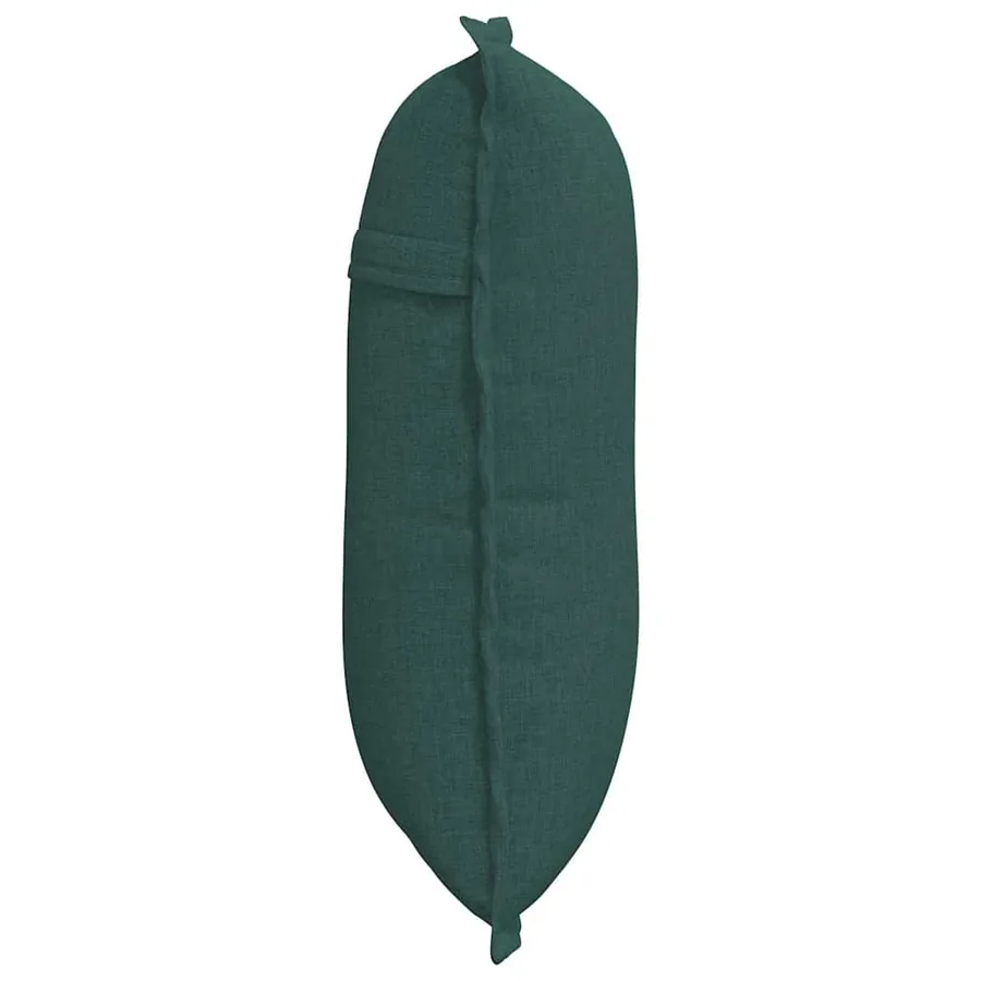 Coussin de Dos Vert foncé 50 x 19 x 45 cm tissu - 6