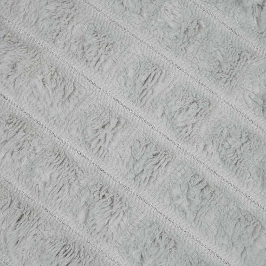 Jeté Gris 150 x 130 cm Toison - 7