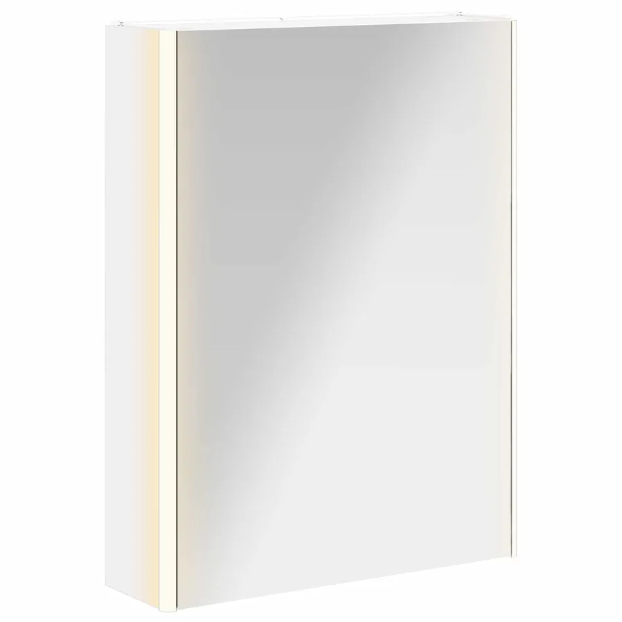 Armoire Miroir de Salle de Bain Blanc 53,5 x 15,5 x 70 cm - 2
