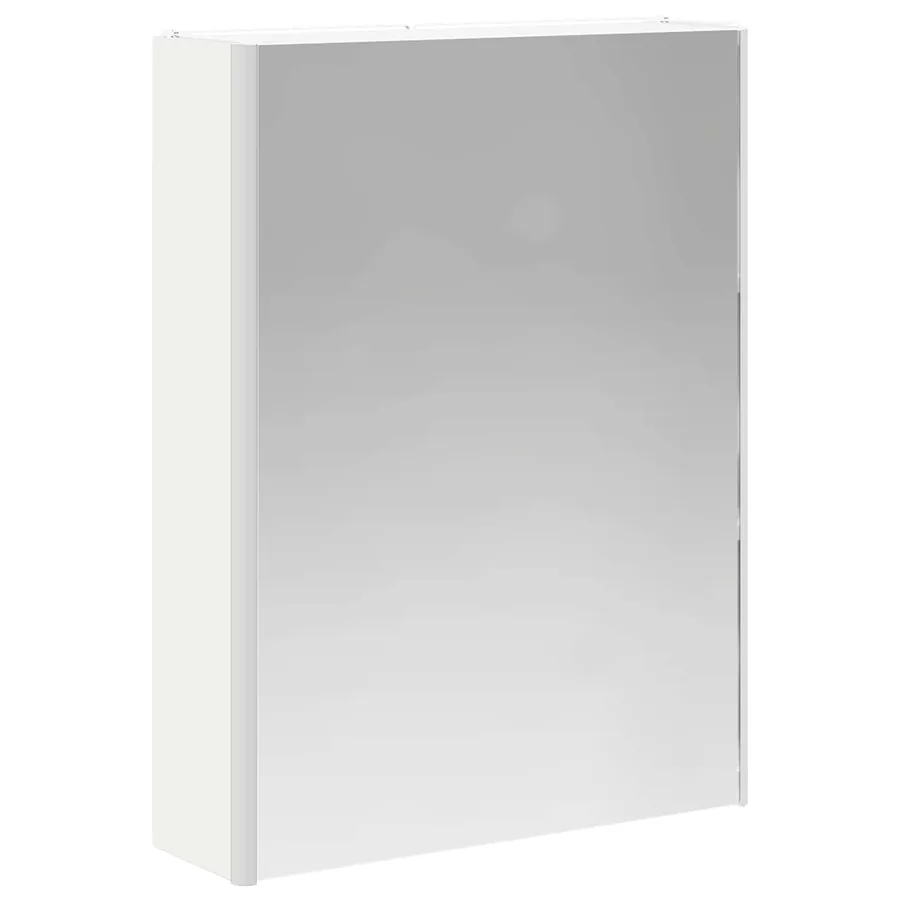 Armoire Miroir de Salle de Bain Blanc 53,5 x 15,5 x 70 cm - 5