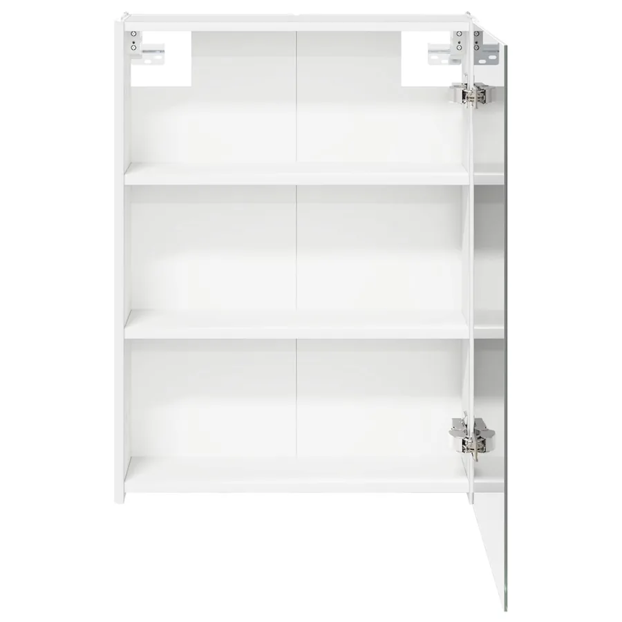 Armoire Miroir de Salle de Bain Blanc 53,5 x 15,5 x 70 cm - 7