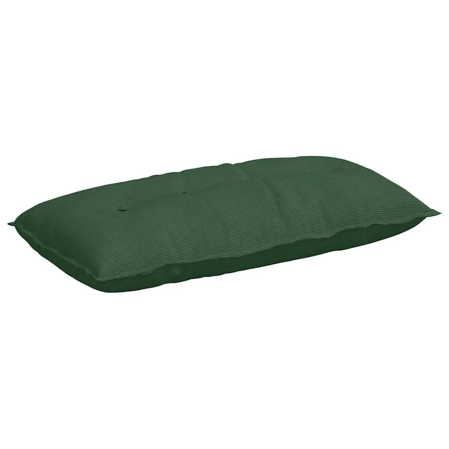 Coussin de Dos Vert Jungle 100 x 50 cm Tissu en velours côtelé - 2