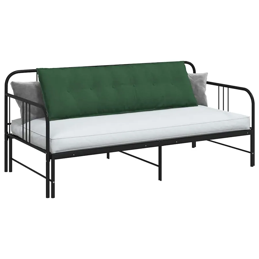 Coussin de Dos Vert Jungle 160 x 50 cm Tissu en velours côtelé - 3