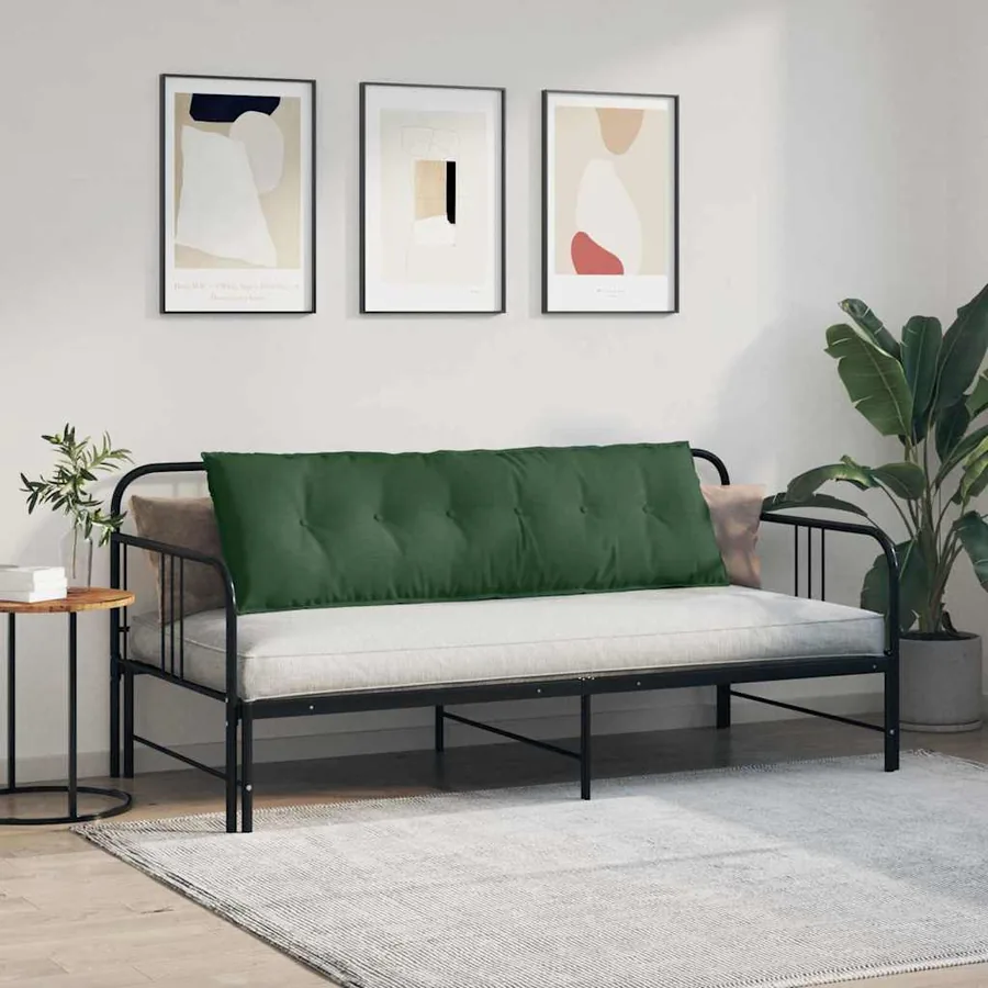 Coussin de Dos Vert Jungle 160 x 50 cm Tissu en velours côtelé - 4