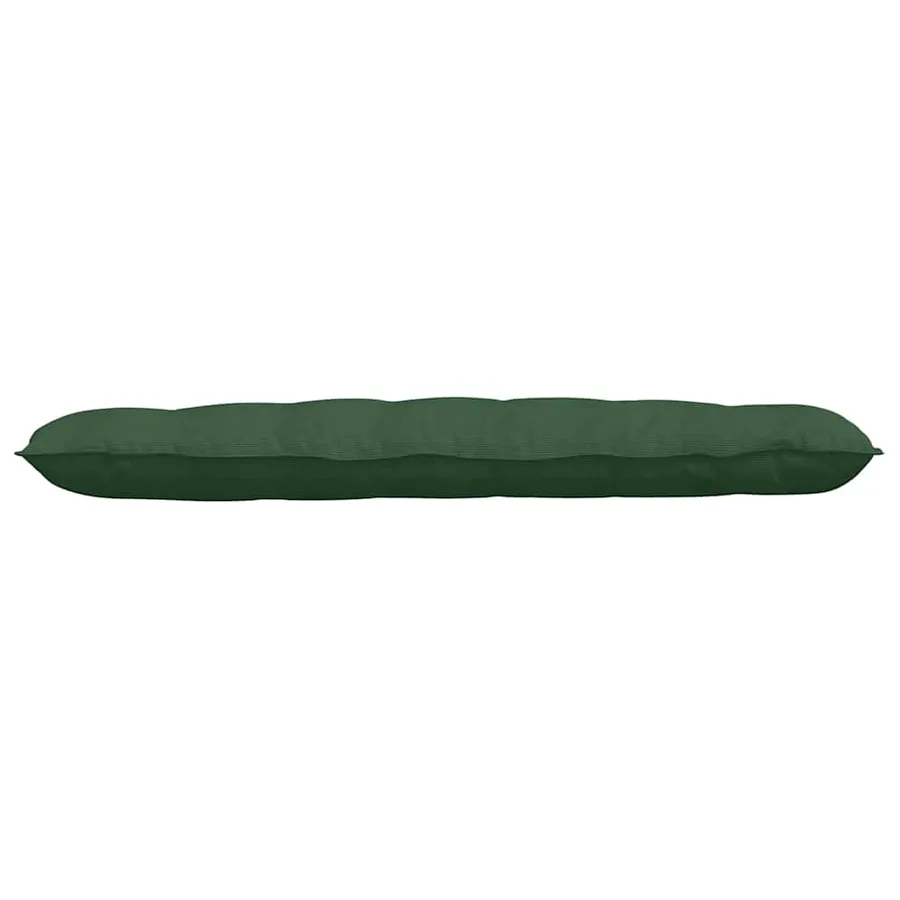 Coussin de Dos Vert Jungle 160 x 50 cm Tissu en velours côtelé - 5