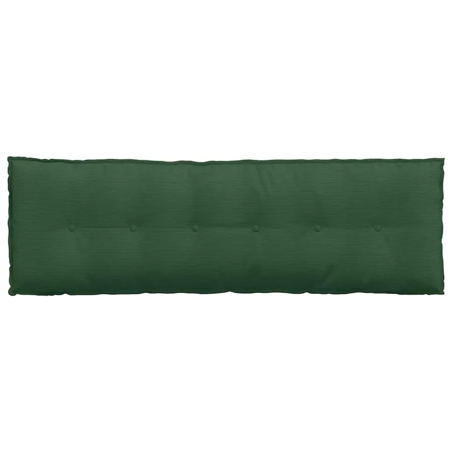 Coussin de Dos Vert Jungle 160 x 50 cm Tissu en velours côtelé - 6