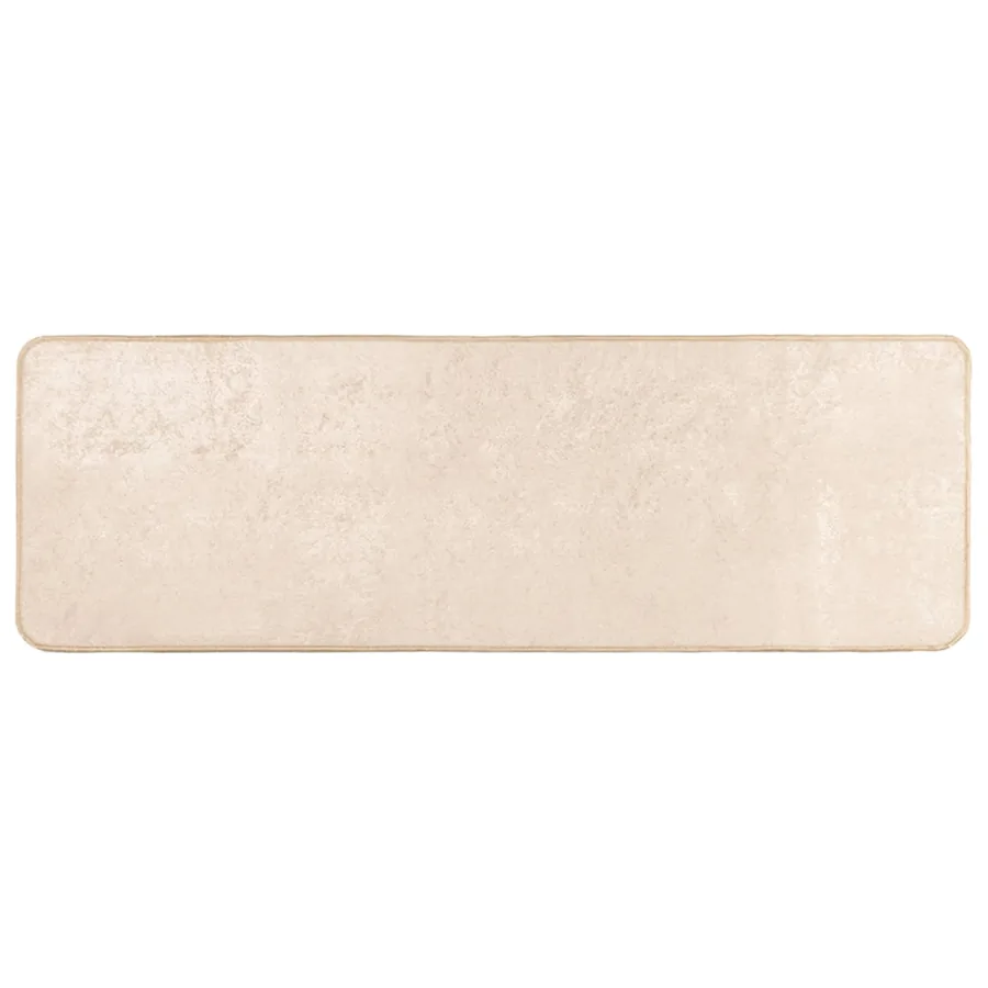 Coureur de Tapis Uni MARSA Crème 50 x 100 cm Polyester et PVC - 2