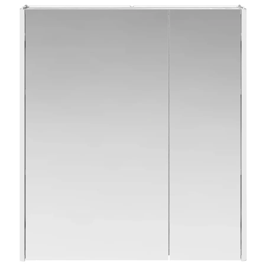 Armoire Miroir de Salle de Bain Gris Sonoma 63,5 x 15,5 x 70 cm - 6