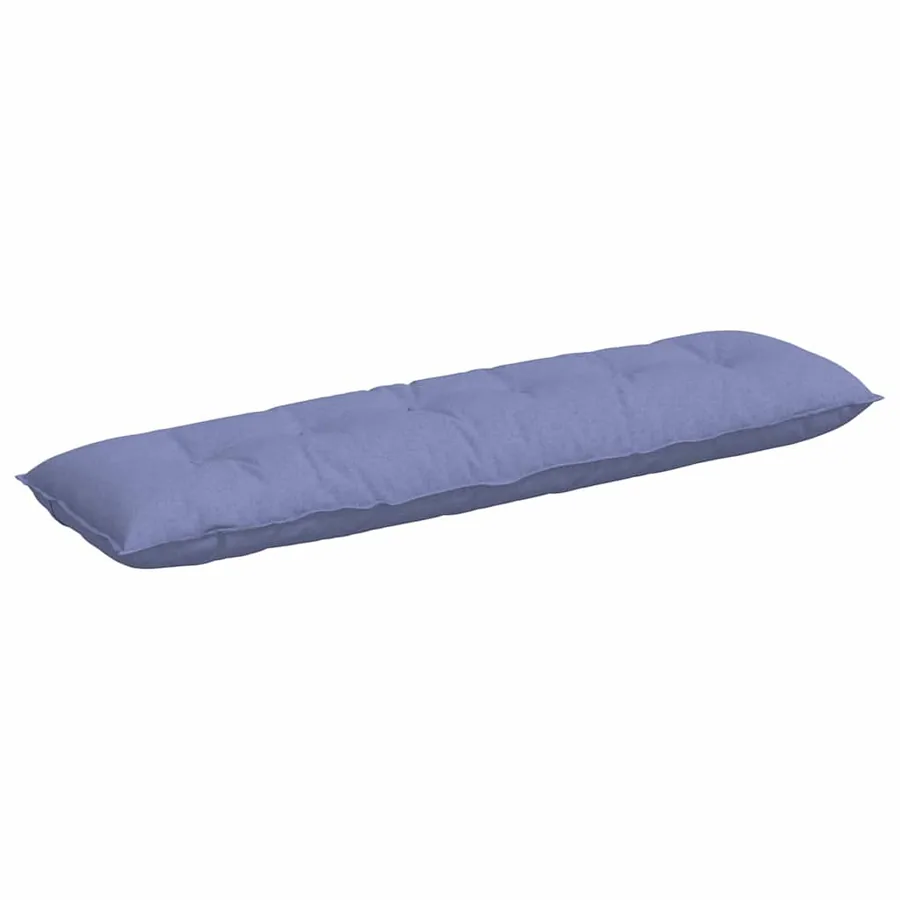 Coussin de Dos Bleu denim 180 x 19 x 50 cm tissu - 2