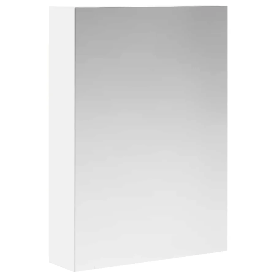 Armoire Miroir de Salle de Bain Blanc 50 x 14,5 x 70 cm - 2