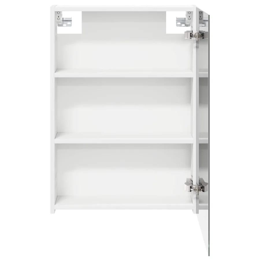 Armoire Miroir de Salle de Bain Blanc 50 x 14,5 x 70 cm - 6