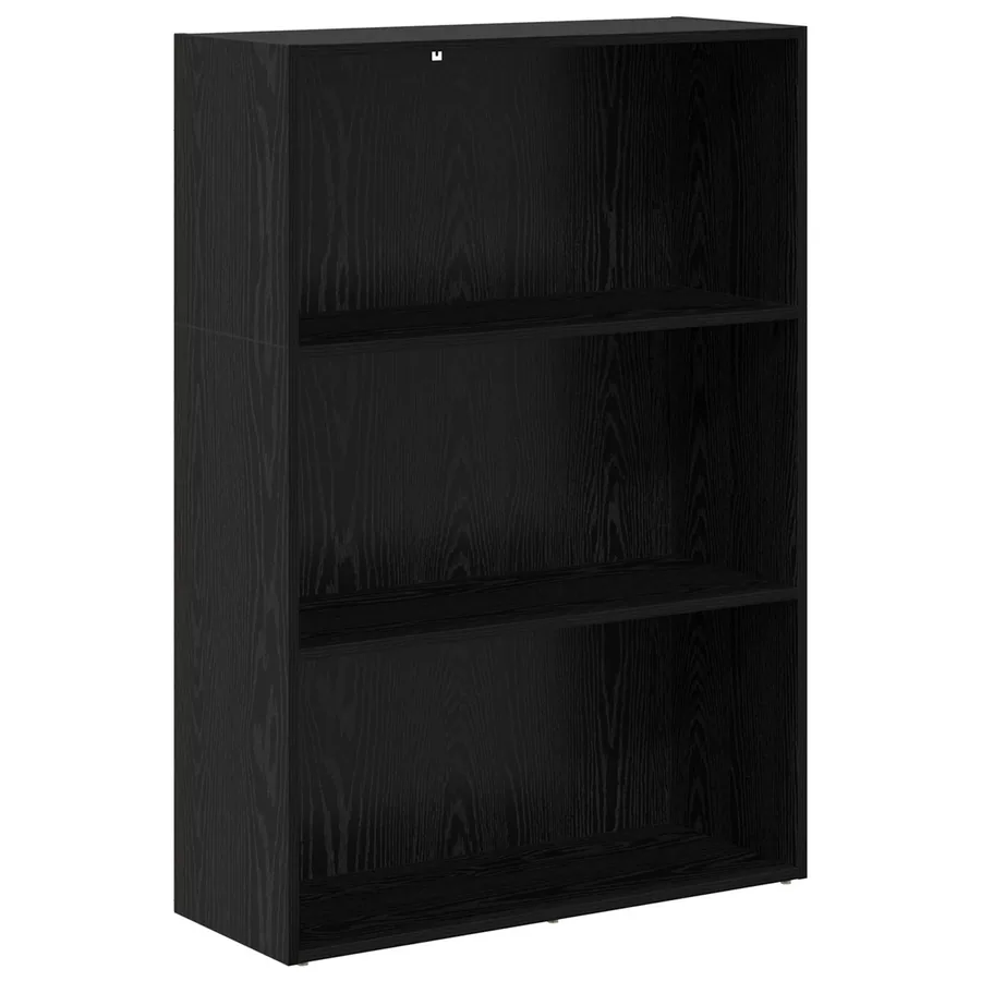 Étagère Chêne noir 80 x 30 x 114 cm Bois d'ingénierie - 2