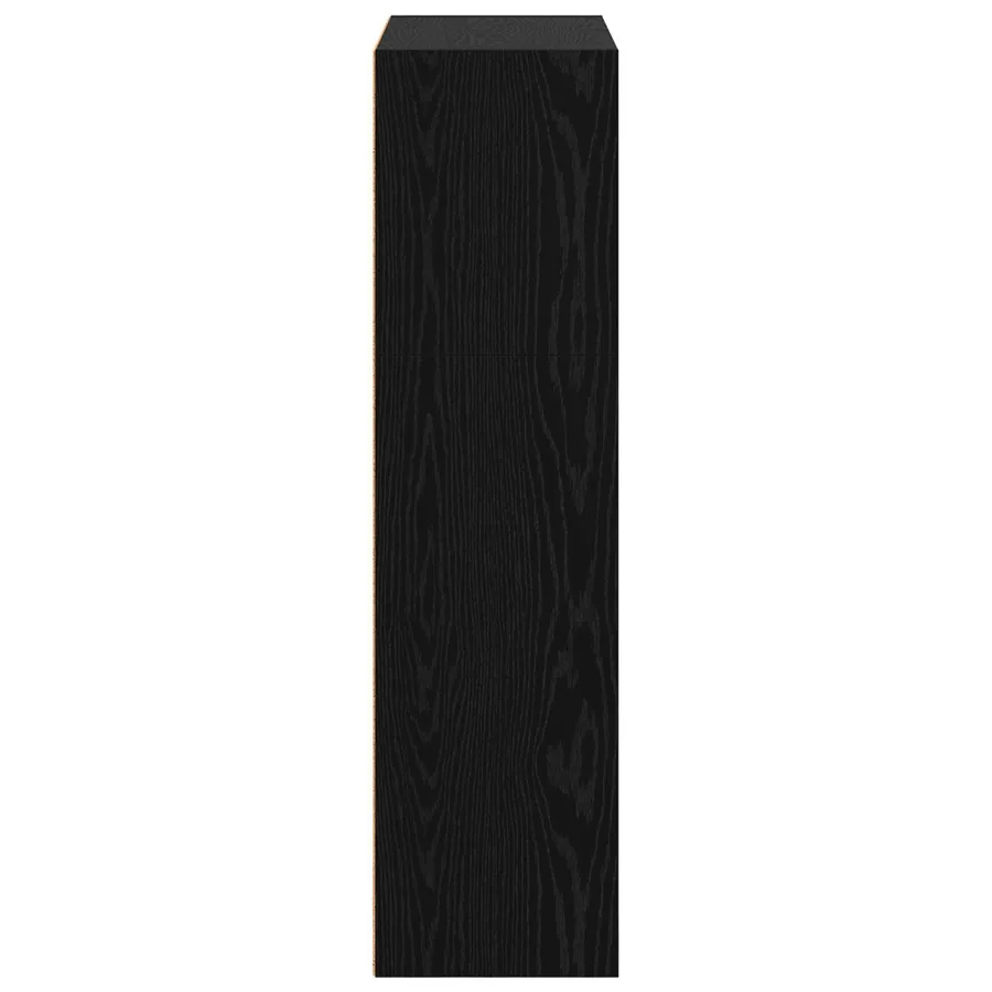 Étagère Chêne noir 80 x 30 x 114 cm Bois d'ingénierie - 5