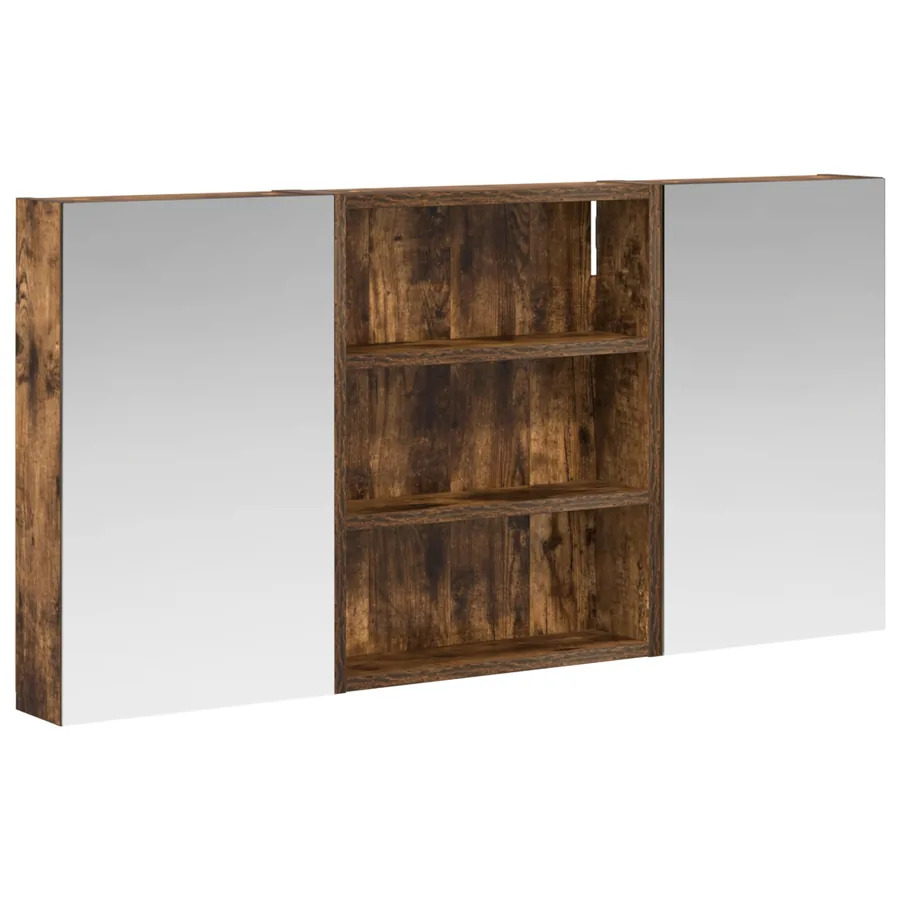 Ensemble de Meubles de Salle de Bain 3 pcs 100 x 10,5 x 50 cm - 2