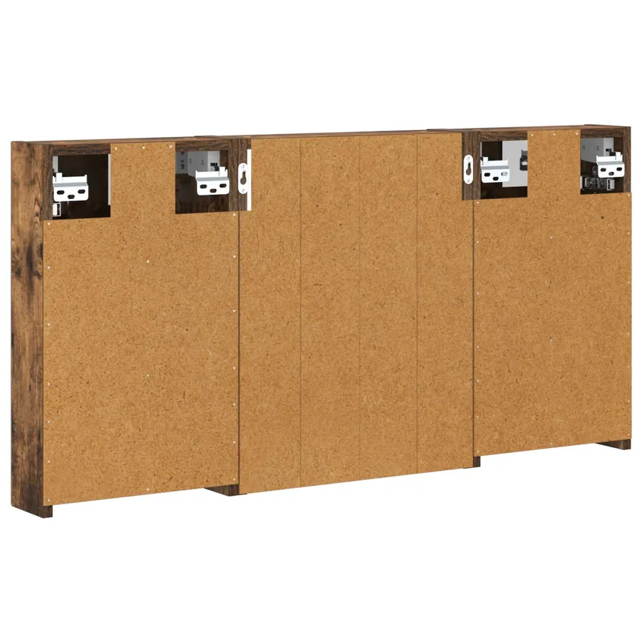 Ensemble de Meubles de Salle de Bain 3 pcs 100 x 10,5 x 50 cm - 9