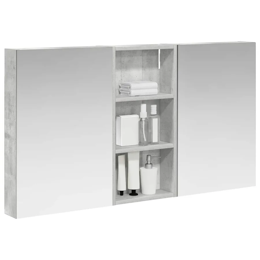 Ensemble de Meubles de Salle de Bain 3 pcs 110 x 10,5 x 60,5 cm - 3
