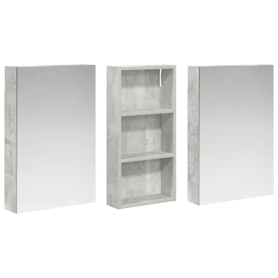 Ensemble de Meubles de Salle de Bain 3 pcs 110 x 10,5 x 60,5 cm - 5