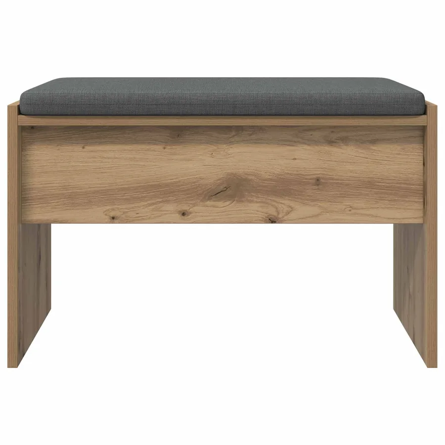 Banc d'entrée Chêne artisanal 63 x 38 x 40 cm - 5