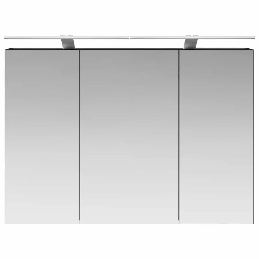 Armoire Miroir de Salle de Bain Chêne noir 100 x 14,5 x 70 cm - 6