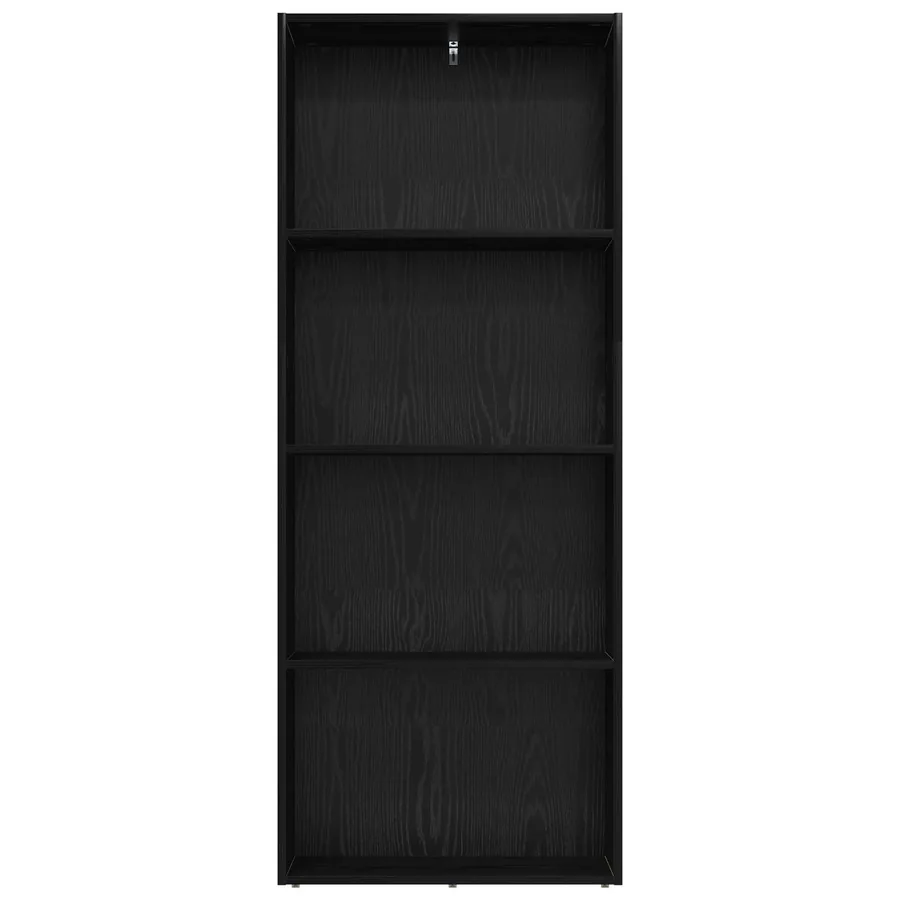 Bibliothèque autoportante Chêne noir 60 x 30 x 151,5 cm - 4