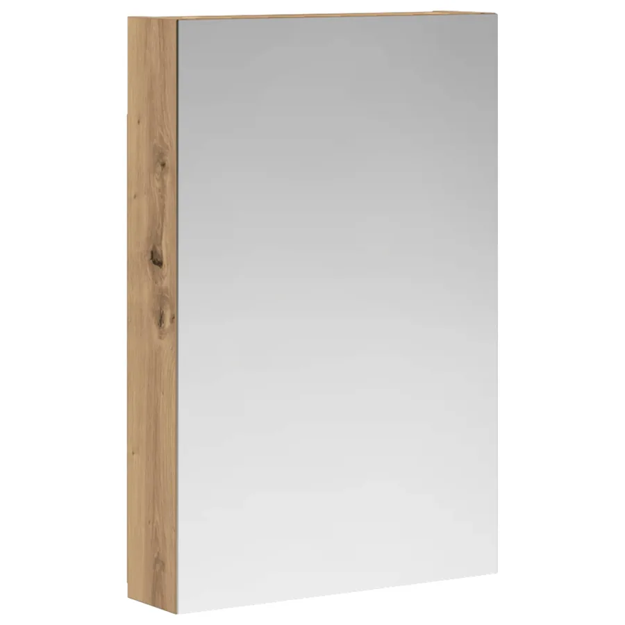 Armoire Miroir de Salle de Bain Chêne artisan - 2