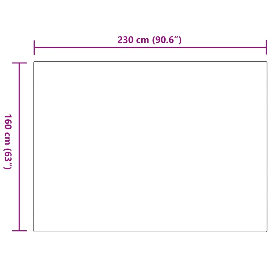 Tapis antidérapant en fausse de lapin OLITE Gris 160 x 230 cm - 8