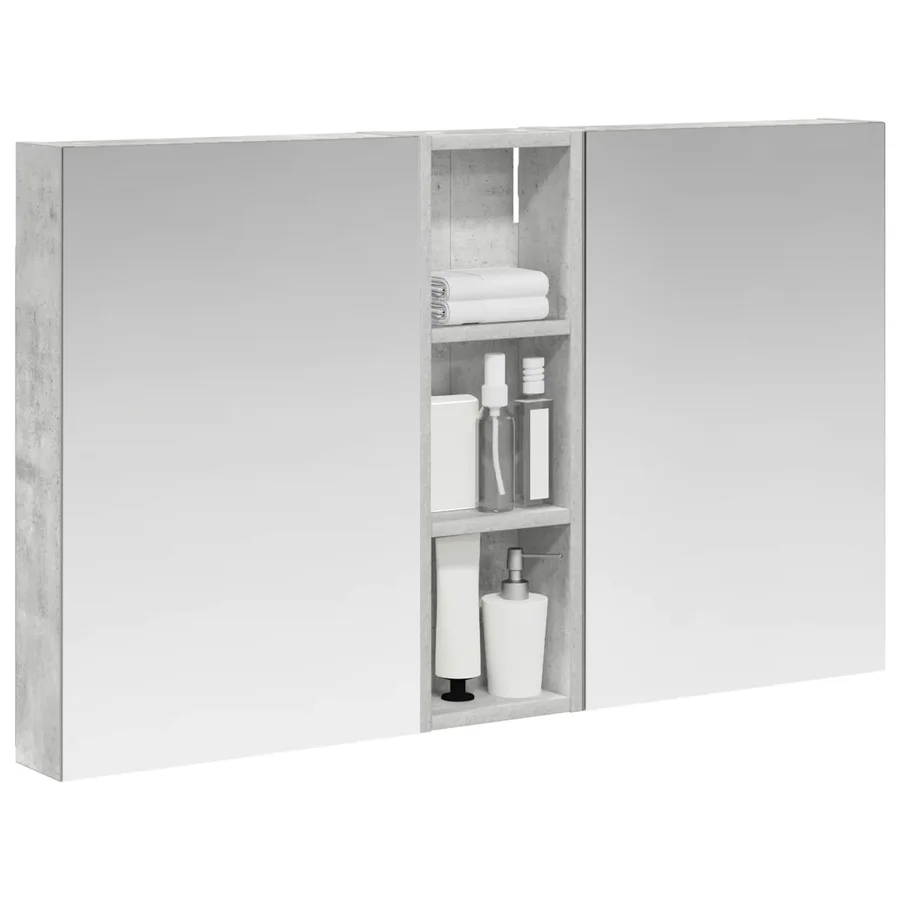 Ensemble de Meubles de Salle de Bain 3 pcs 100 x 10,5 x 60,5 cm - 3
