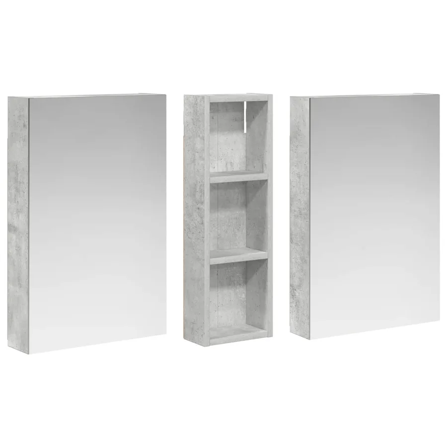 Ensemble de Meubles de Salle de Bain 3 pcs 100 x 10,5 x 60,5 cm - 5