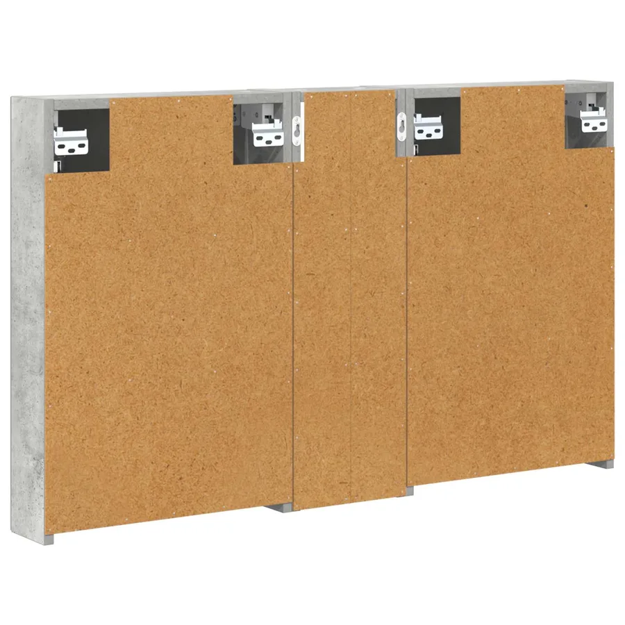 Ensemble de Meubles de Salle de Bain 3 pcs 100 x 10,5 x 60,5 cm - 9