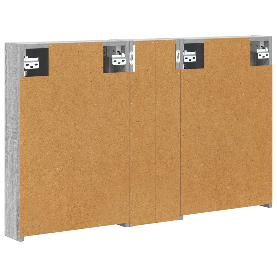 Ensemble de Meubles de Salle de Bain 3 pcs 100 x 10,5 x 60,5 cm - 9