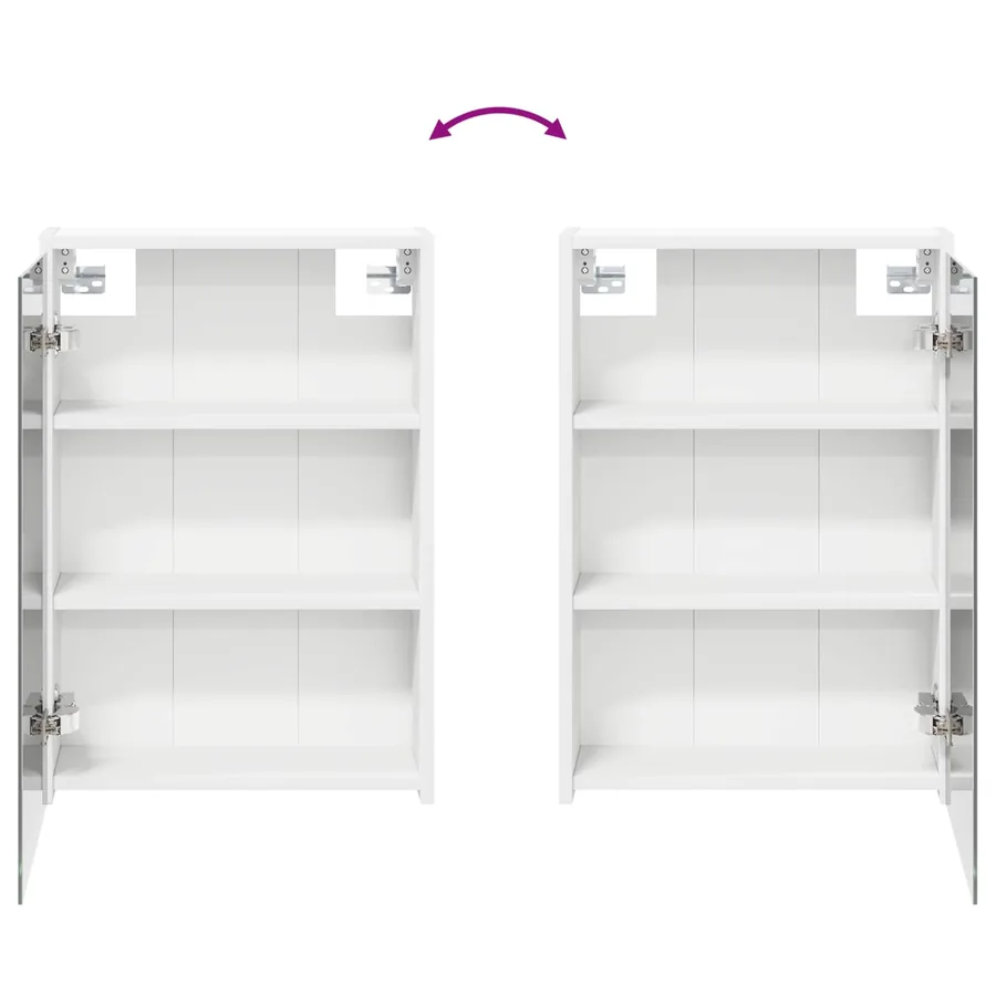 Ensemble de Meubles de Salle de Bain 3 pcs 126 x 16 x 62.5 cm - 11