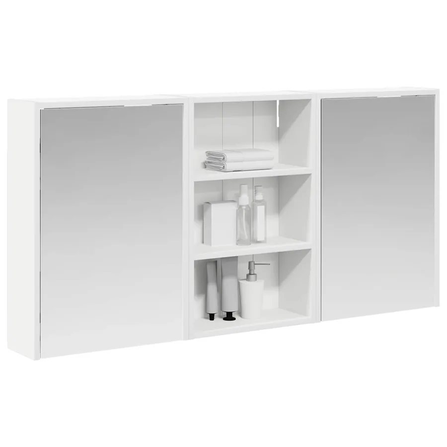 Ensemble de Meubles de Salle de Bain 3 pcs 126 x 16 x 62.5 cm - 3