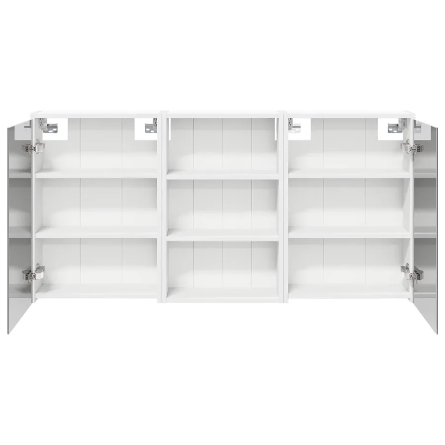 Ensemble de Meubles de Salle de Bain 3 pcs 126 x 16 x 62.5 cm - 7