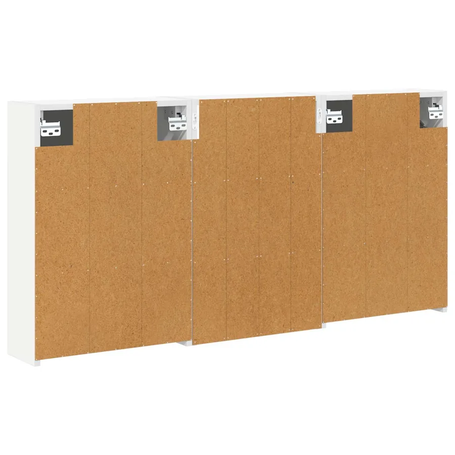 Ensemble de Meubles de Salle de Bain 3 pcs 126 x 16 x 62.5 cm - 9
