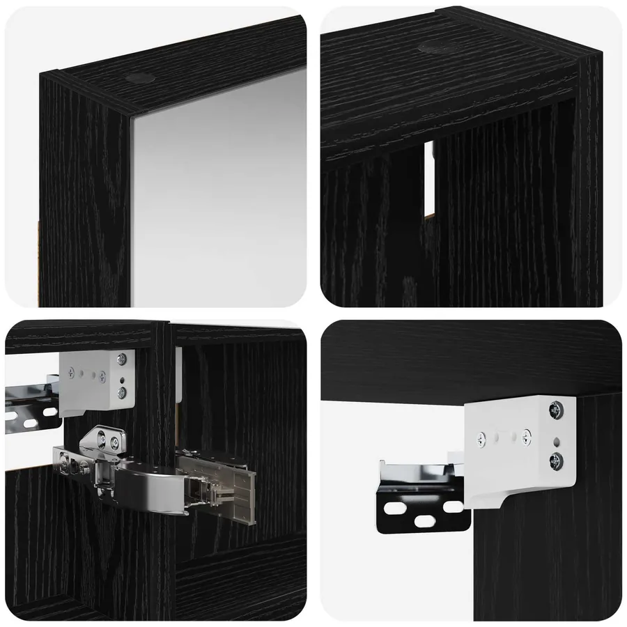 Ensemble de Meubles de Salle de Bain 3 pcs 120 x 10,5 x 60,5 cm - 10