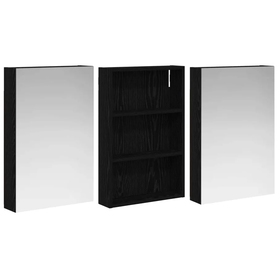 Ensemble de Meubles de Salle de Bain 3 pcs 120 x 10,5 x 60,5 cm - 5