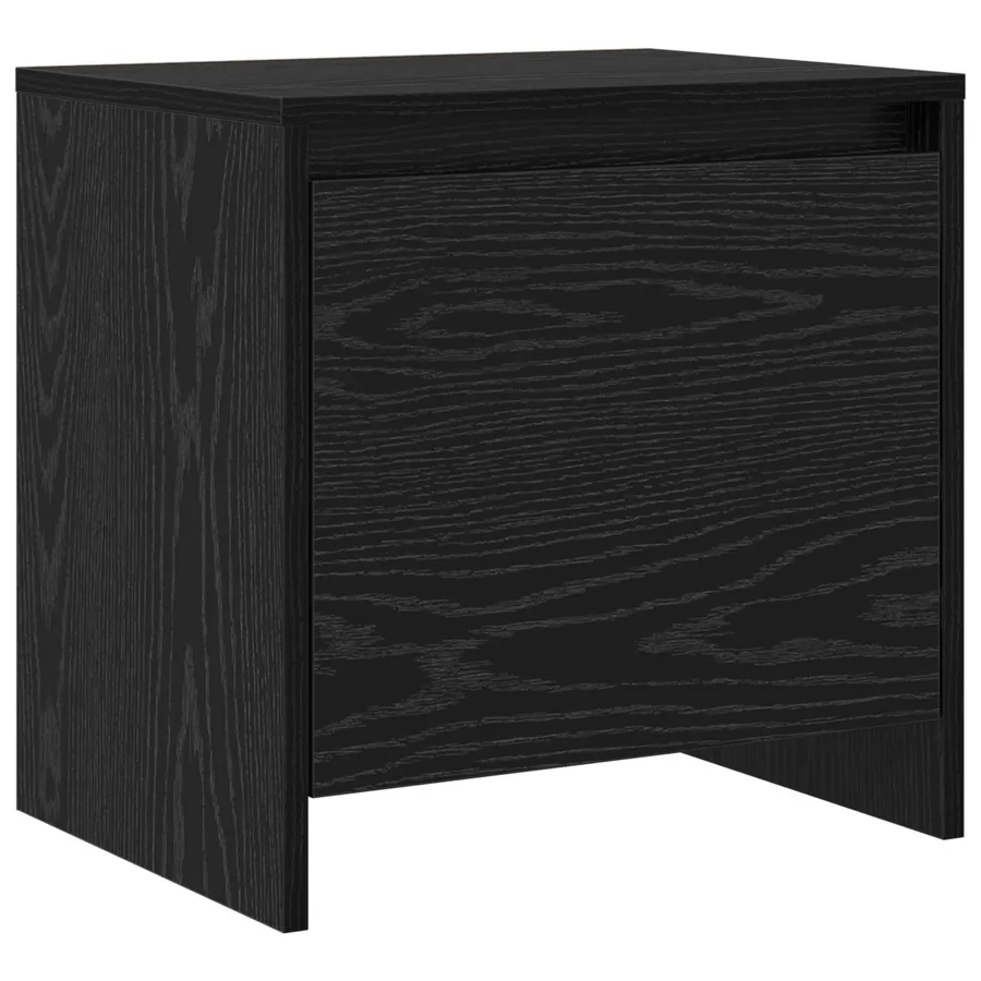 Cabinet de chevet Chêne noir 45 x 34 x 44,5 cm - 5