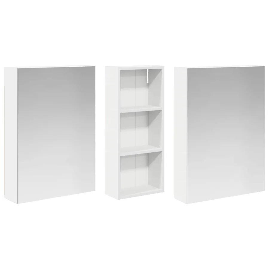 Ensemble de Meubles de Salle de Bain 3 pcs 130 x 14,5 x 70 cm - 5